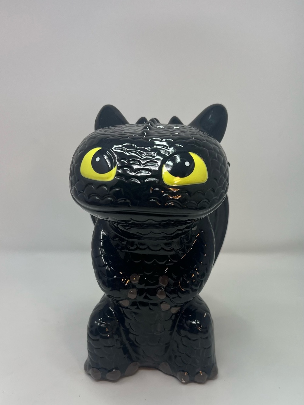 How to Train Your Dragon FAB 2015 Toothless Ceramic Coin Bank Dream Works Read